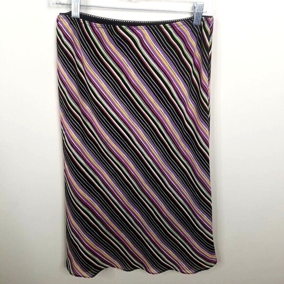 Intriguing Threads Skirt Womens Petite Medium Vintage Lined Made in USA - Picture 3 of 5